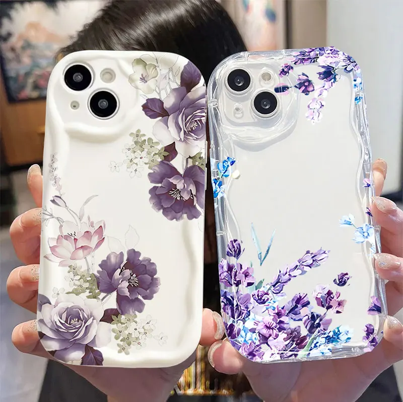 Xiaomi Redmi Note 13 - Funda de Teléfono con Diseño Floral