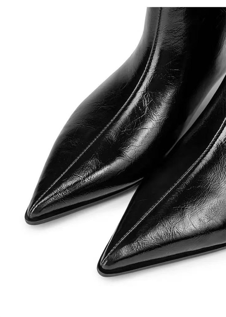 Nuevas botas de cuero negro br - Leather Classic Strap reseña y precio