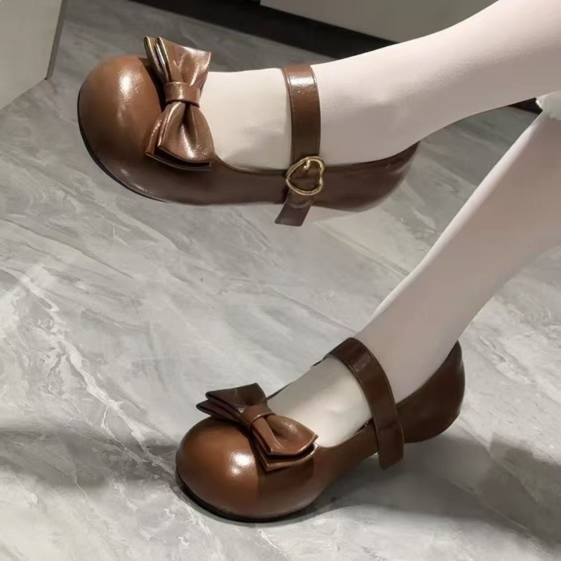 Zapatos Lolita con Lazo, Estil - Leather Classic Strap reseña y precio